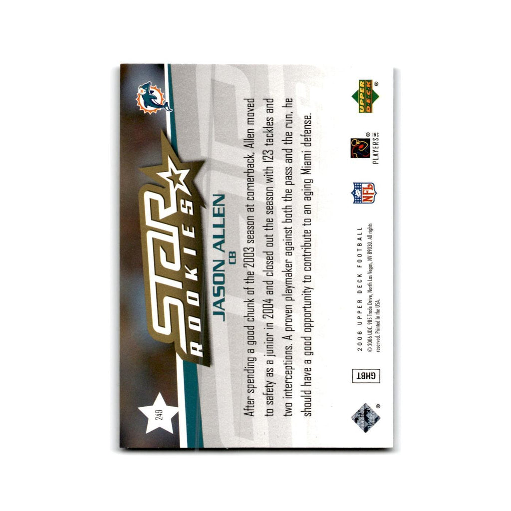 Jason Allen Rookie 2006 Upper Deck Star Rookies Rookie Exclusive Edition #249 NM