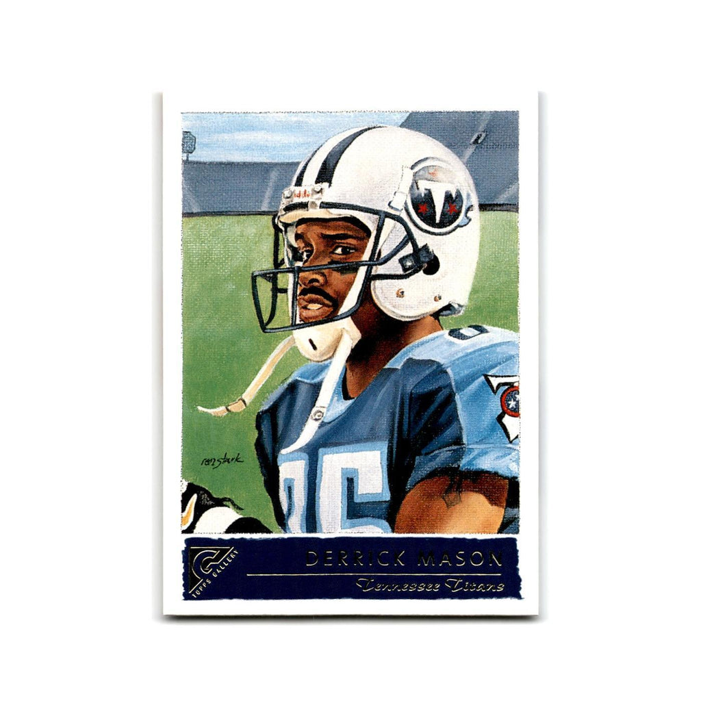Derrick Mason 2001 Topps Gallery #75 Tennessee Titans Football Card NM