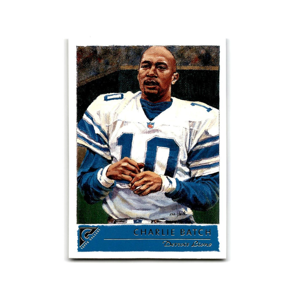 Charlie Batch 2001 Topps Gallery #62 Detroit Lions Football Card NM
