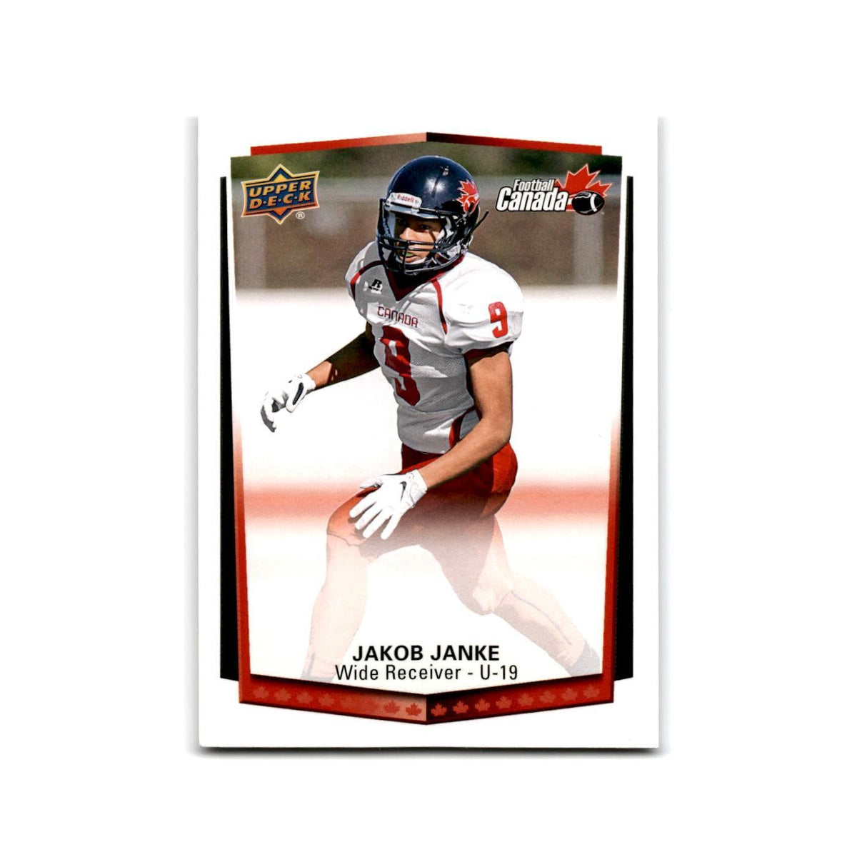 Jakob Janke 2015 Upper Deck USA #130 Canada Football Card NM