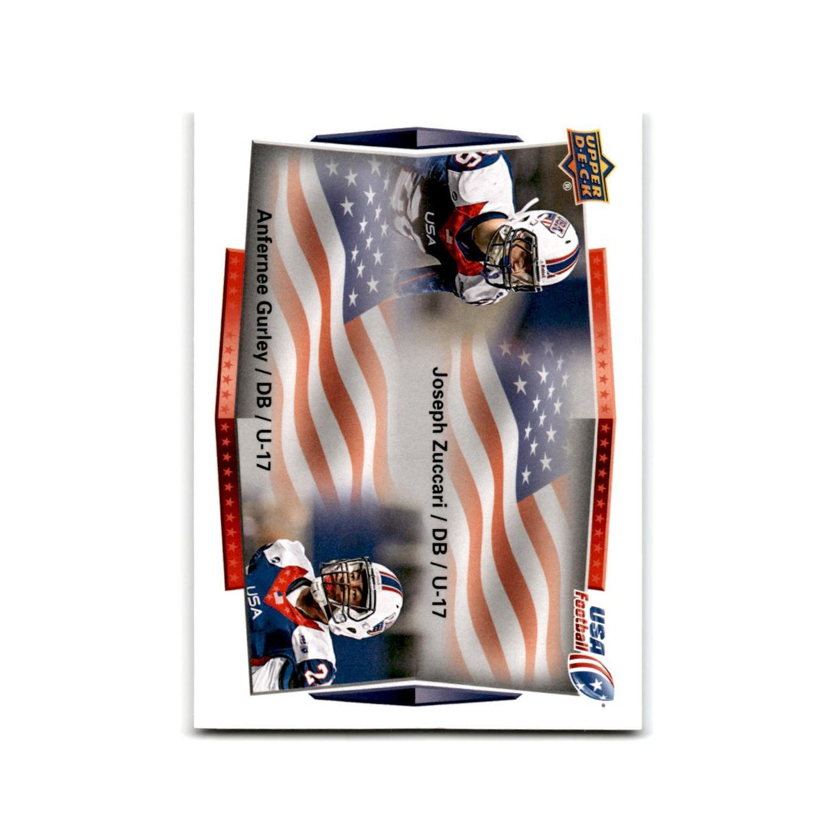 Anfernee Gurley Joseph Zuccari 2015 Upper Deck USA #112 USA Football Card NM