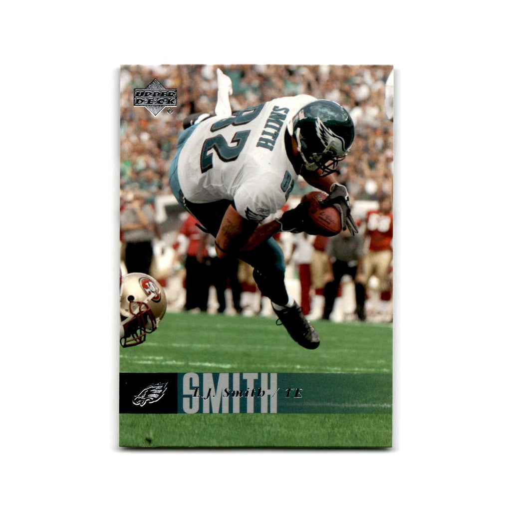 L.J. Smith 2006 Upper Deck #149 Philadelphia Eagles Football Card NM