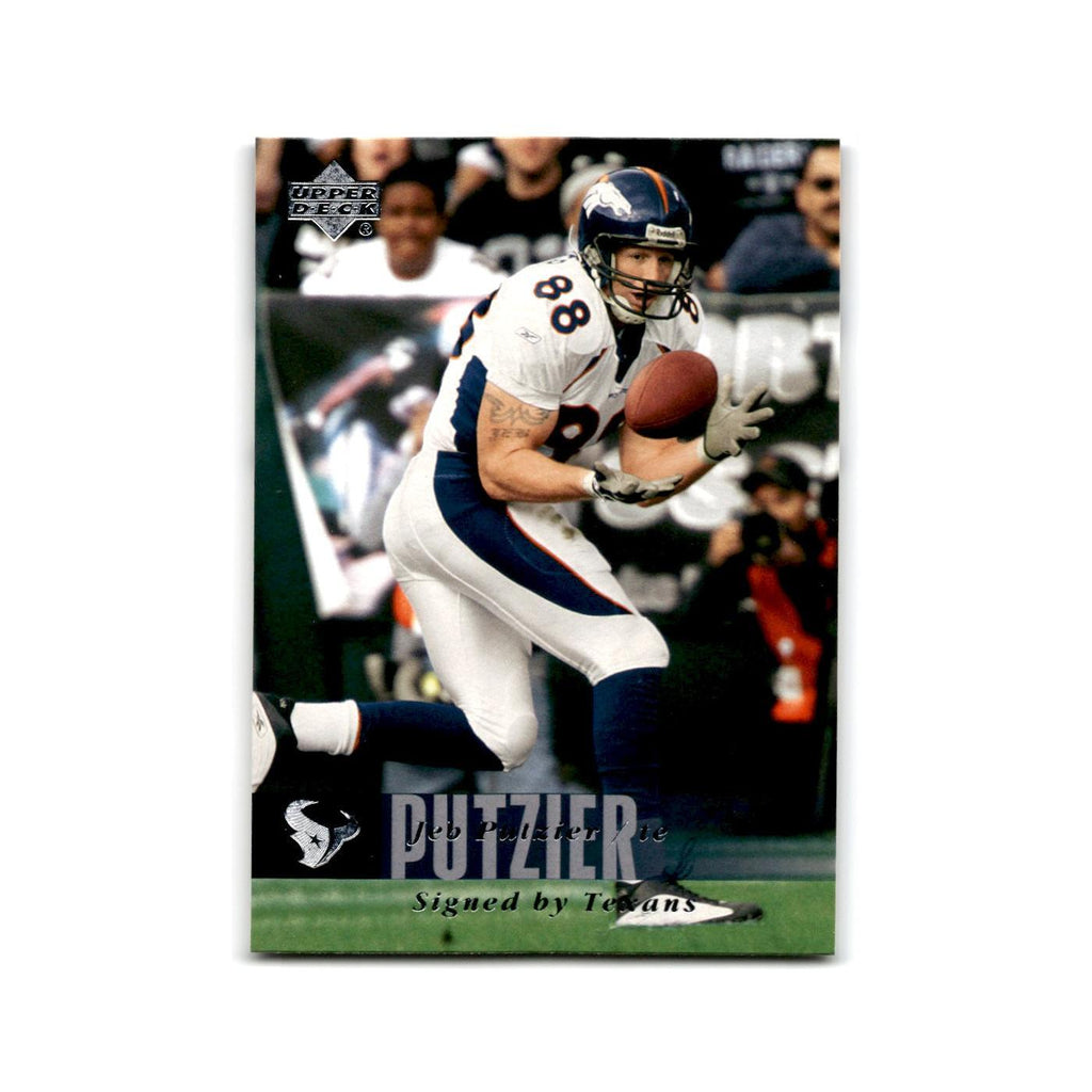 Jeb Putzier 2006 Upper Deck #80 Houston Texans Football Card NM