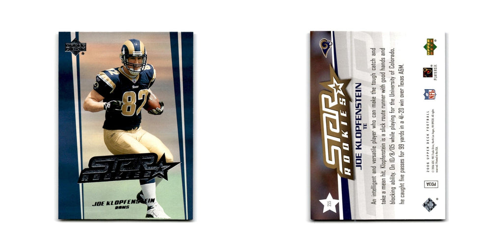 Joe Klopfenstein Rookie 2006 #255 NM