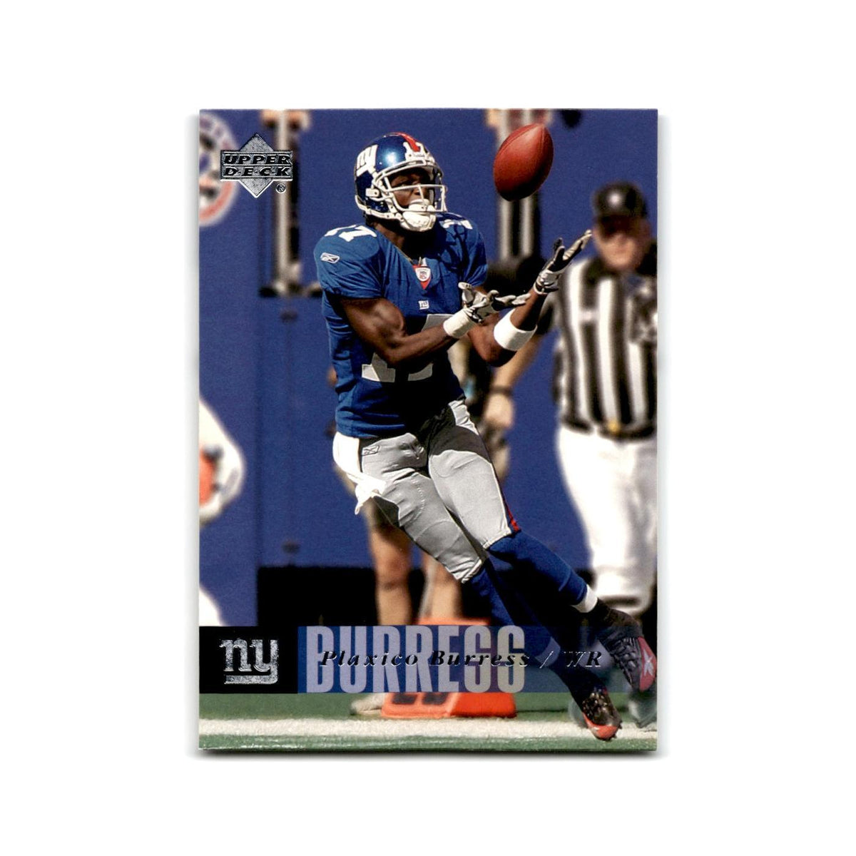 Plaxico Burress 2006 Upper Deck #128 New York Giants Football Card NM