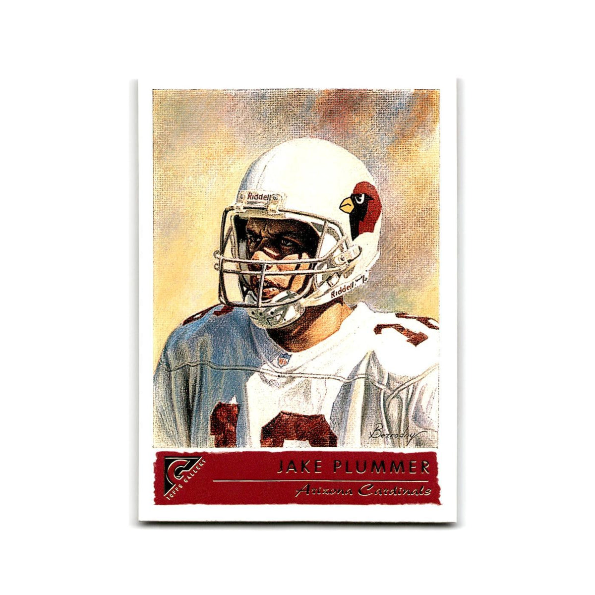 Jake Plummer 2001 Topps Gallery #17 Arizona Cardinals Football Card NM