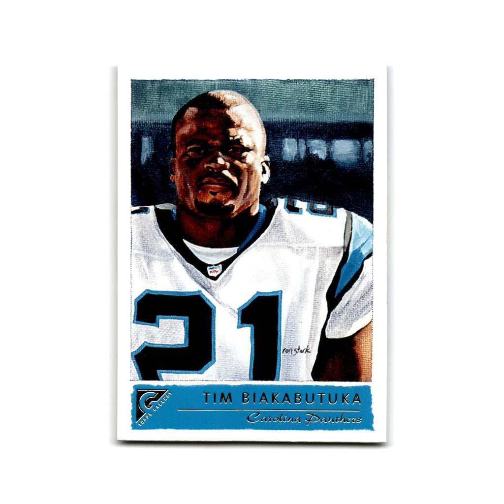 Tim Biakabutuka 2001 Topps Gallery #40 Carolina Panthers Football Card NM