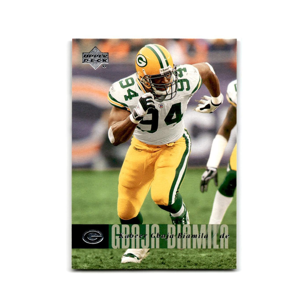 Kabeer Gbaja-Biamila 2006 Upper Deck #75 Green Bay Packers Football Card NM