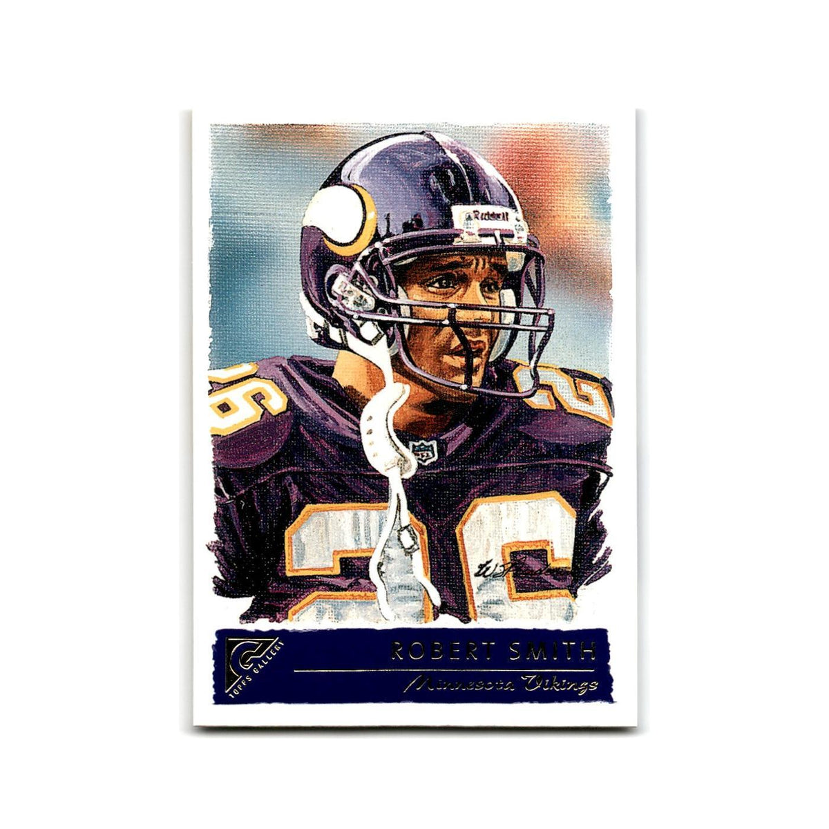 Robert Smith 2001 Topps Gallery #16 Minnesota Vikings Football Card NM