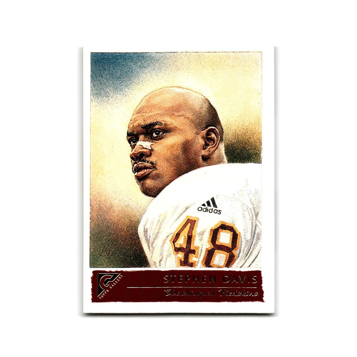 Stephen Davis 2001 Topps Gallery #29 Washington Redskins Football Card NM