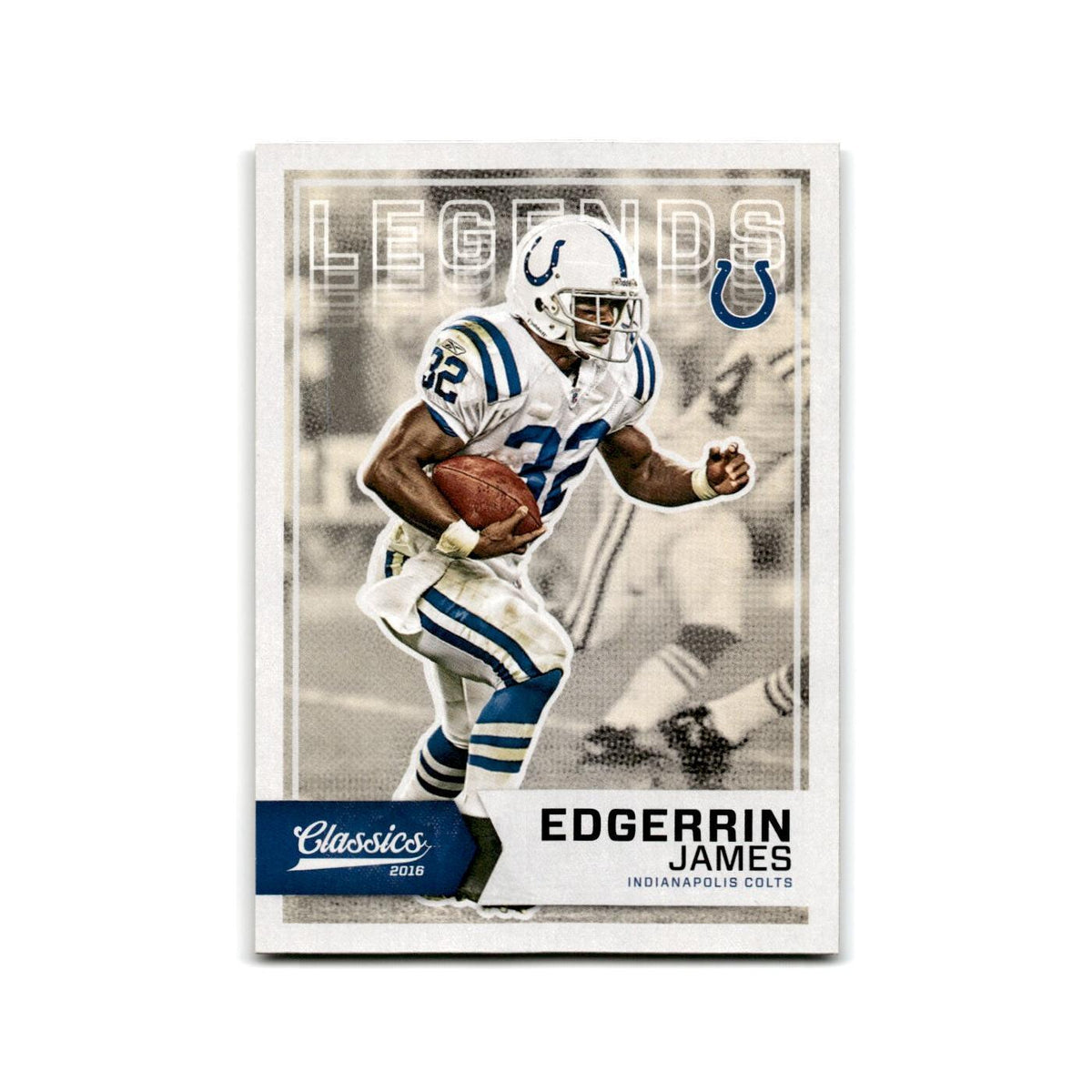 Edgerrin James 2016 Panini Classics #104 Indianapolis Colts Football Card NM