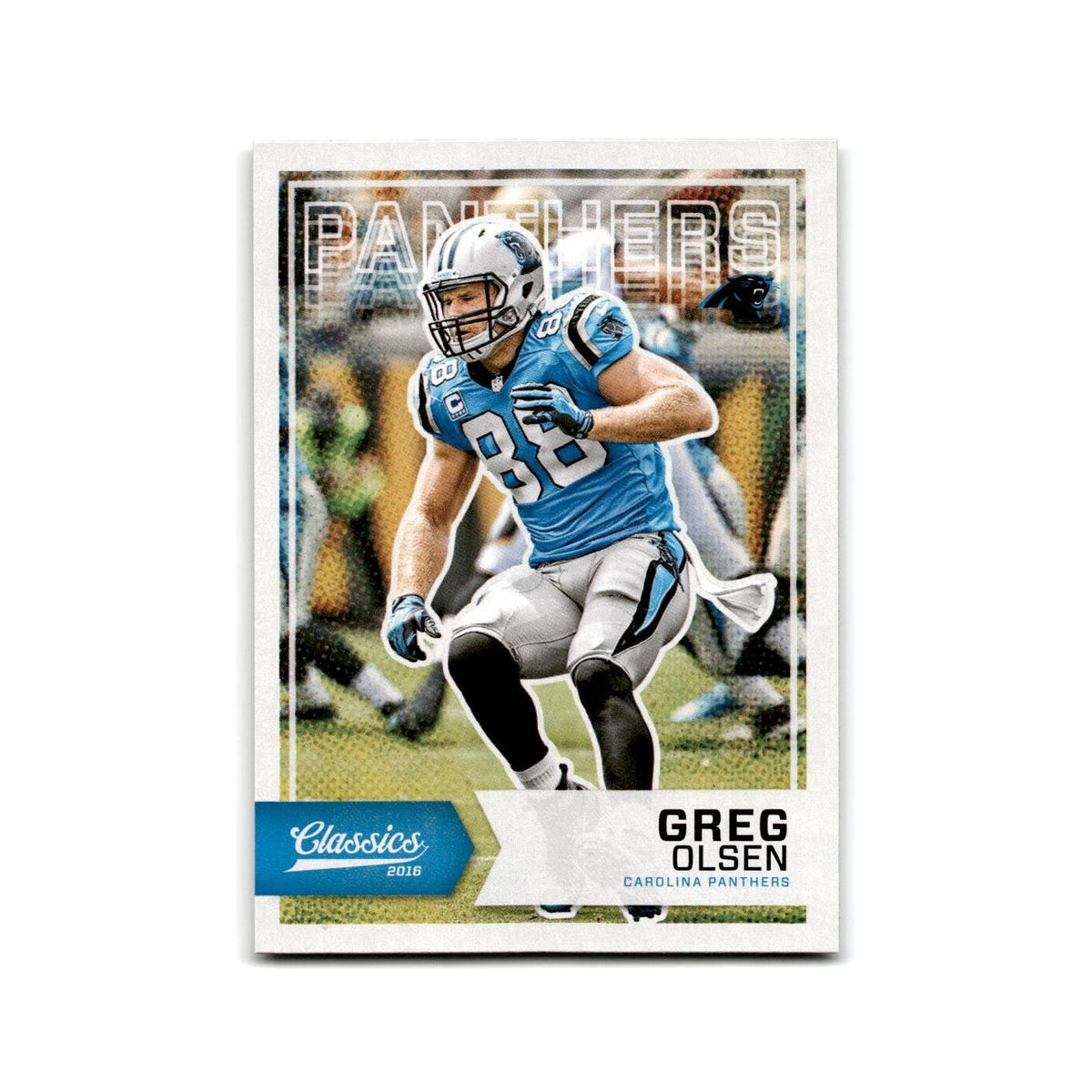Greg Olsen 2016 Panini Classics #27 Carolina Panthers Football Card NM