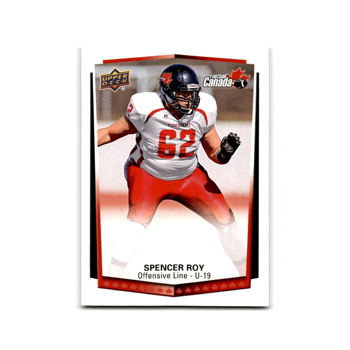 Spencer Roy 2015 Upper Deck USA #136 Canada Football Card NM