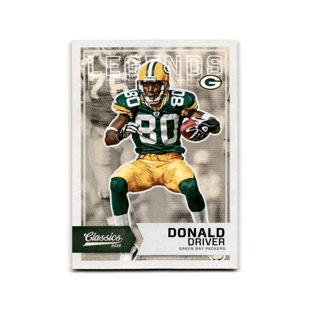 Donald Driver 2016 Panini Classics #152 Green Bay Packers Football Card NM
