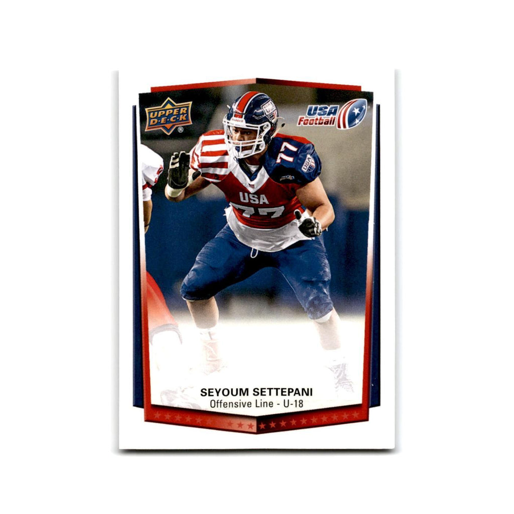 Seyoum Settepani 2015 Upper Deck USA #97 USA Football Card NM