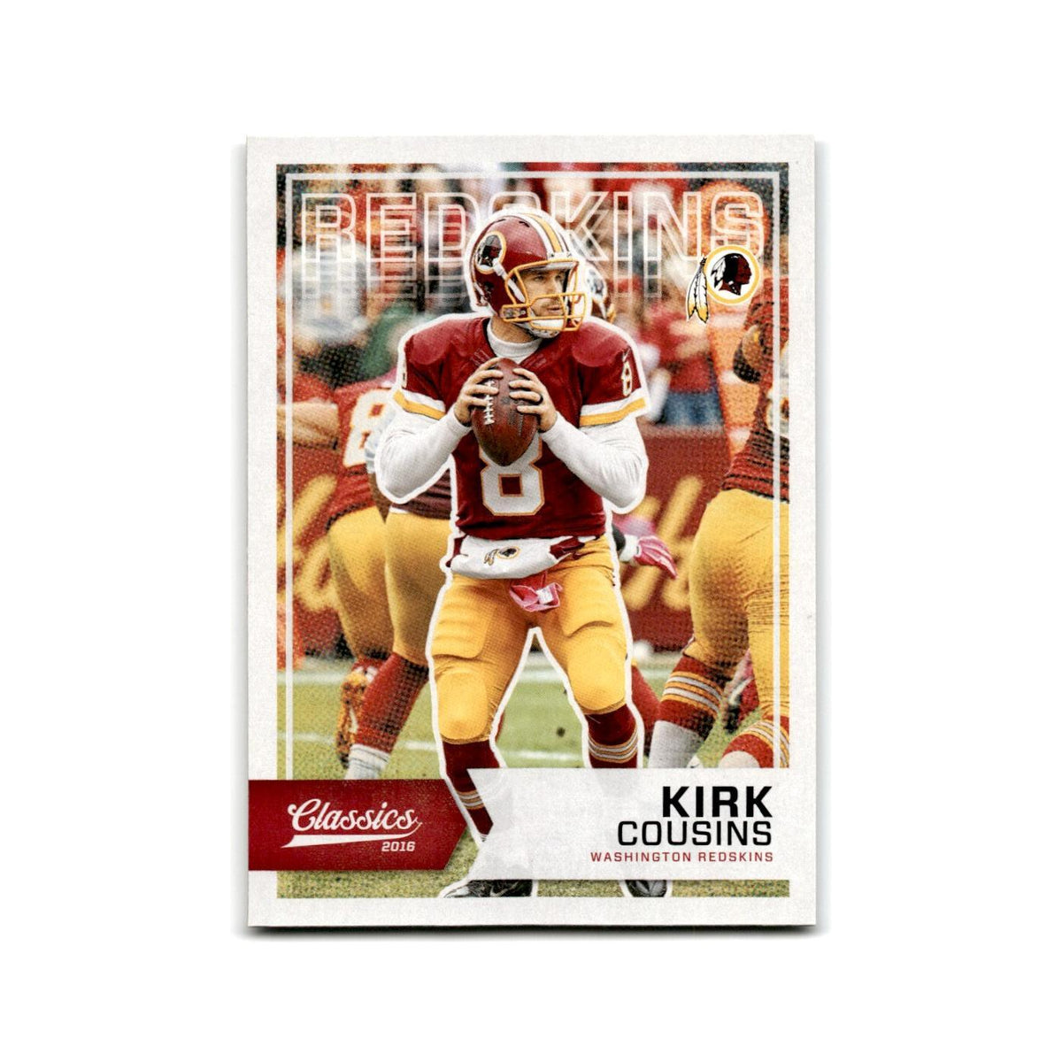 Kirk Cousins 2016 Panini Classics #28 Washington Redskins Football Card NM