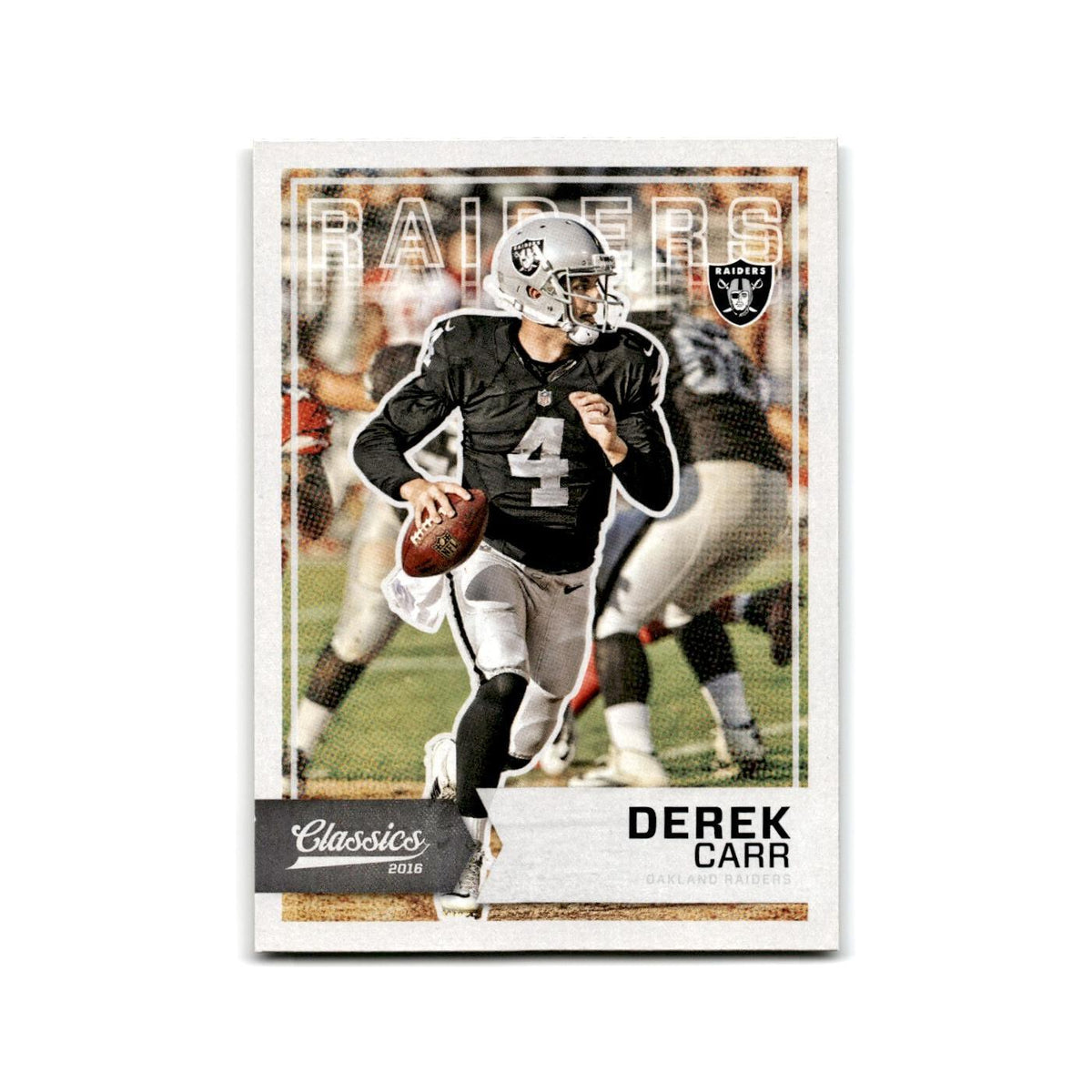 Derek Carr 2016 Panini Classics #89 Oakland Raiders Football Card NM