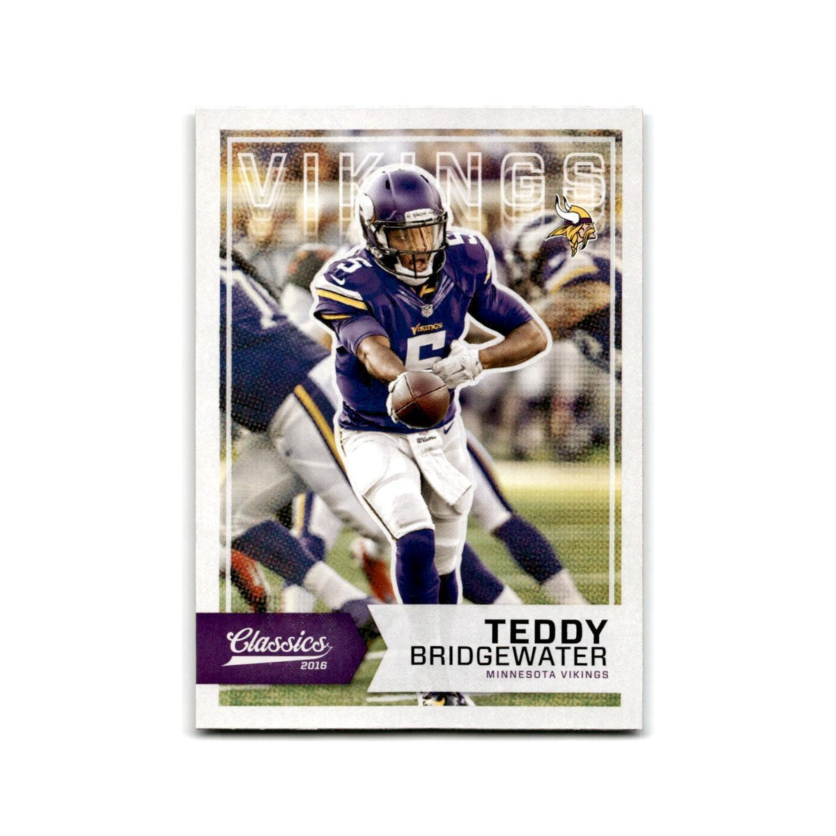 Teddy Bridgewater 2016 Panini Classics #92 Minnesota Vikings Football Card NM