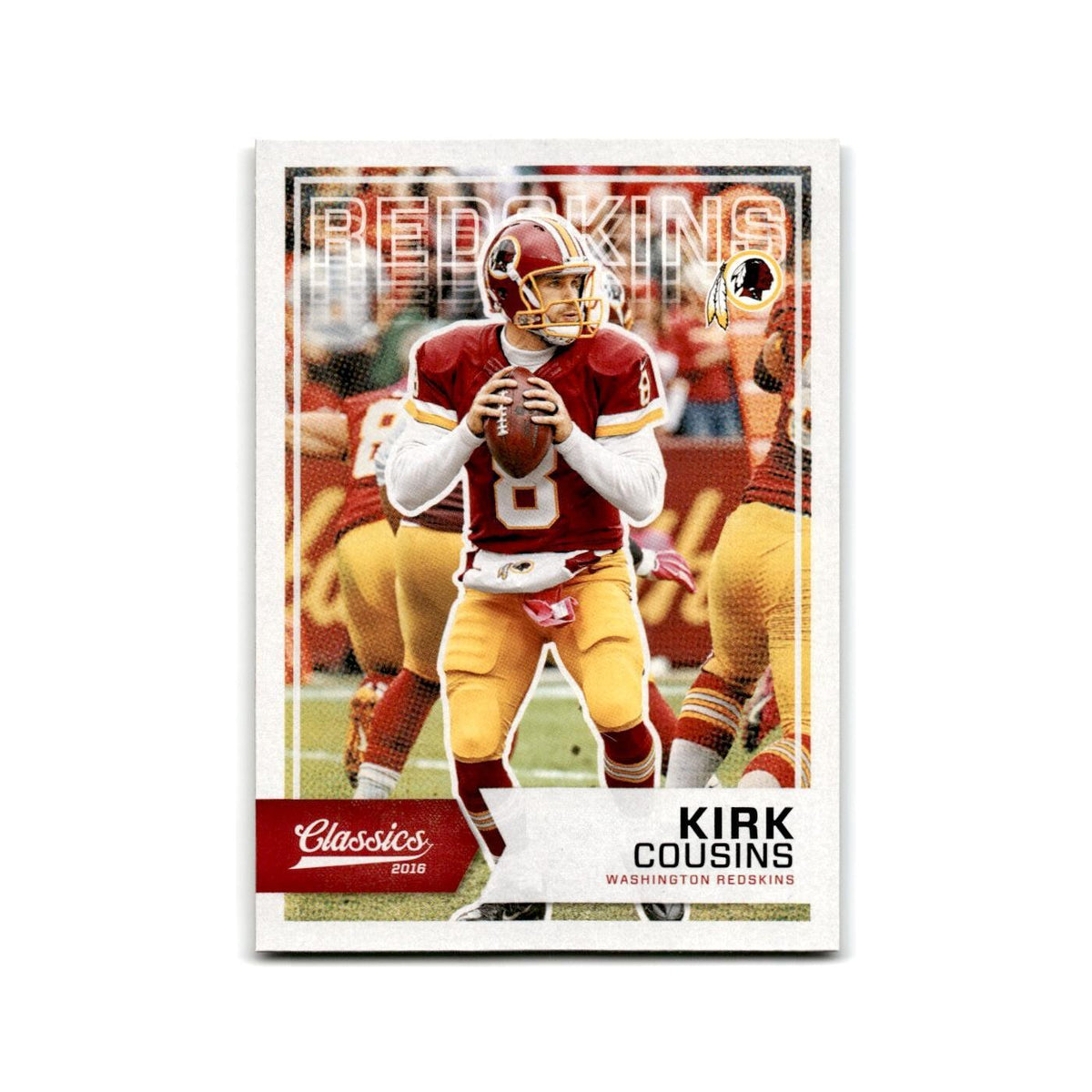 Kirk Cousins 2016 Panini Classics #28 Washington Redskins Football Card NM