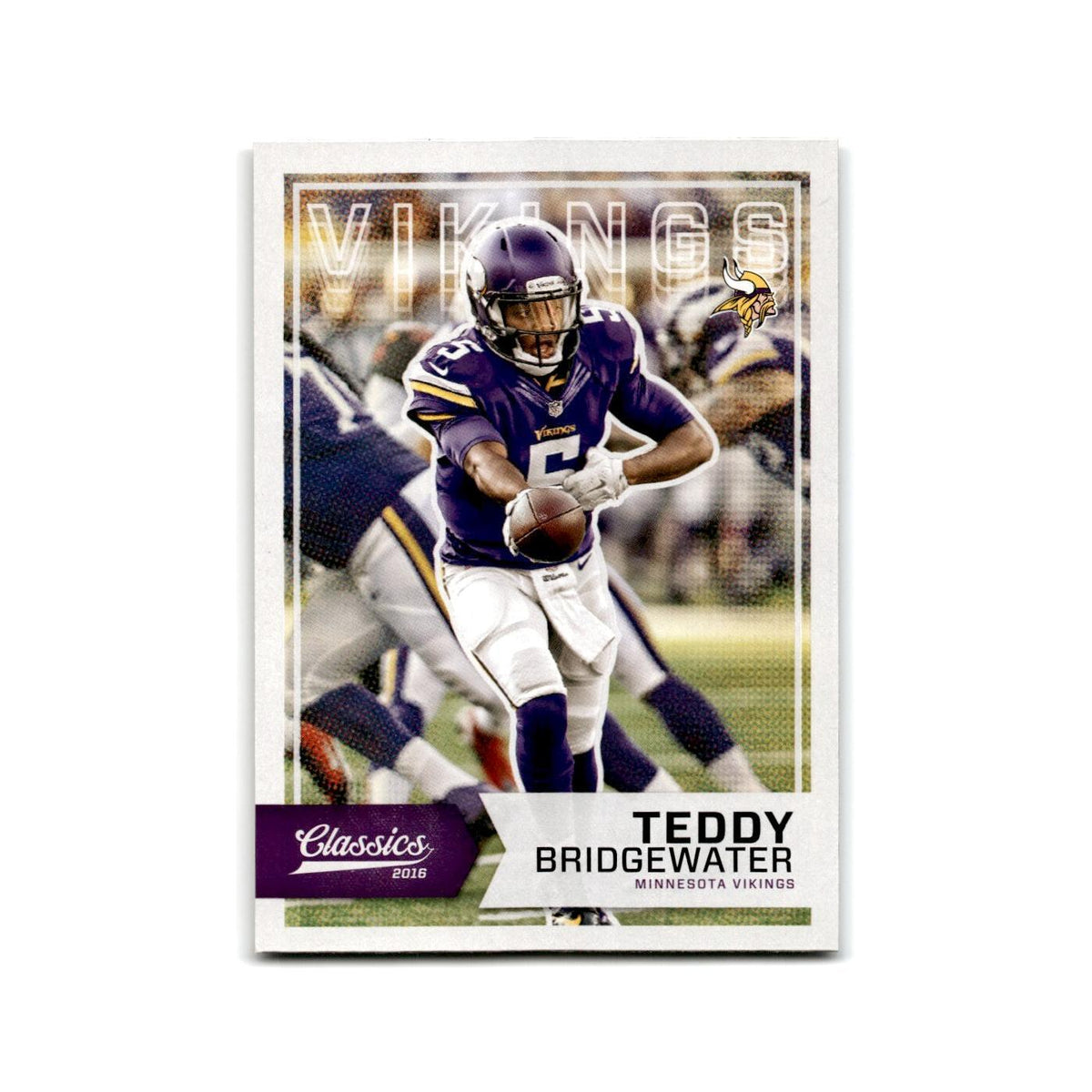 Teddy Bridgewater 2016 Panini Classics #92 Minnesota Vikings Football Card NM