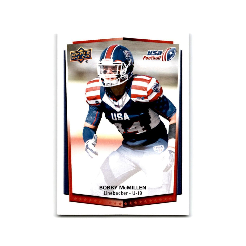Bobby McMillen 2015 Upper Deck USA #28 USA Football Card NM