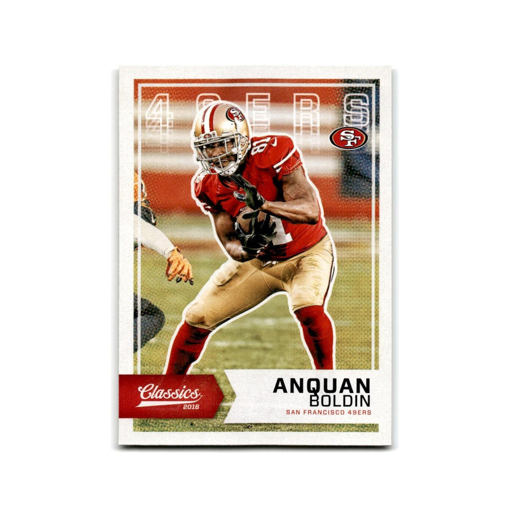 Anquan Boldin 2016 Panini Classics #53 San Francisco 49ers Football Card NM