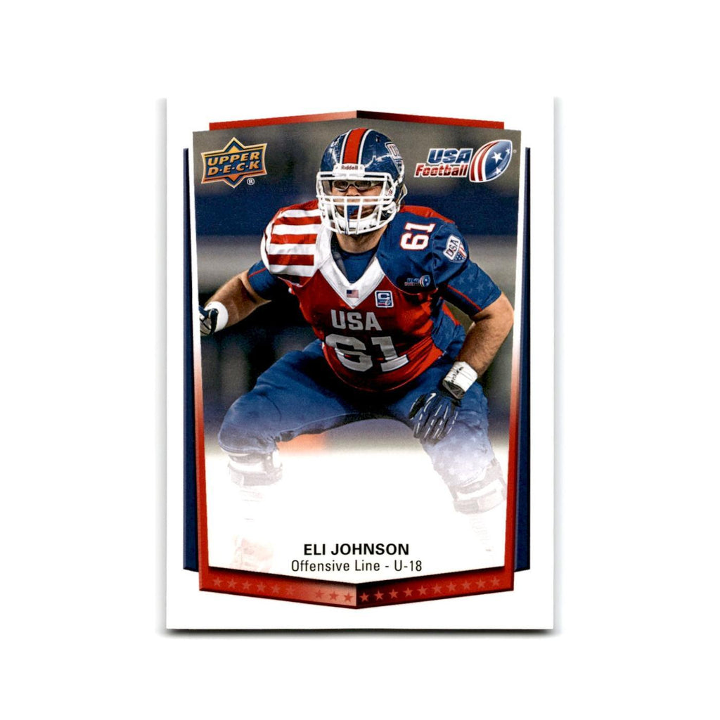 Eli Johnson 2015 Upper Deck USA #52 USA Football Card NM
