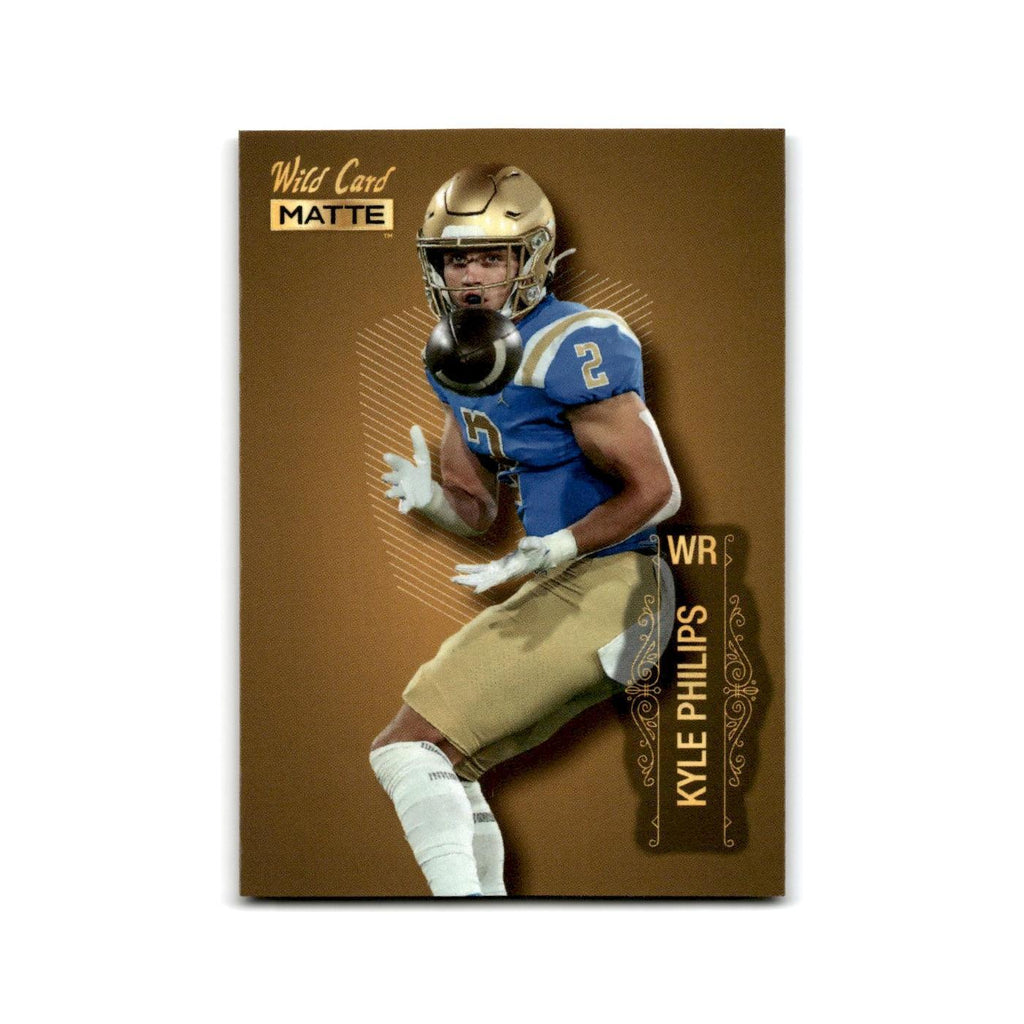 Kyle Philips 2022 Wild Card Matte #MB-77 UCLA Bruins Football Card NM