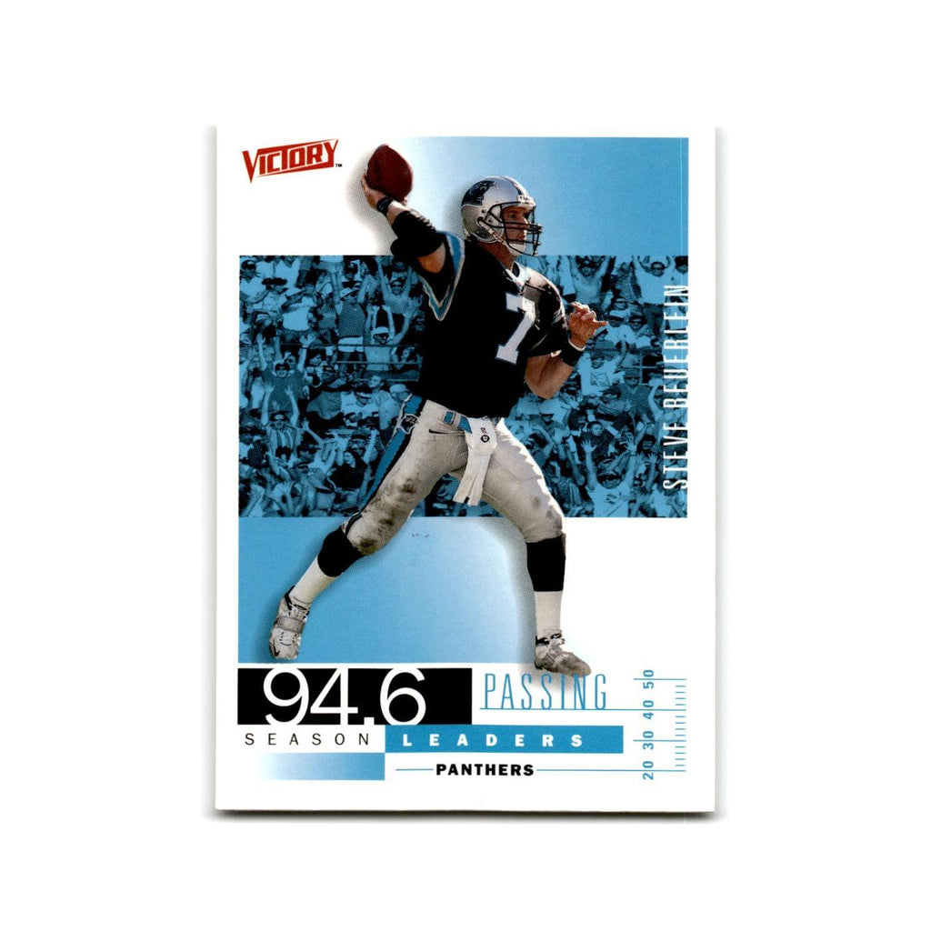 Steve Beuerlein 2000 Upper Deck Victory #212 Carolina Panthers Football Card NM