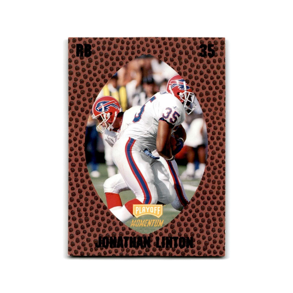 Jonathan Linton 1998 Playoff Momentum Retail #142 Buffalo Bills Football Card NM