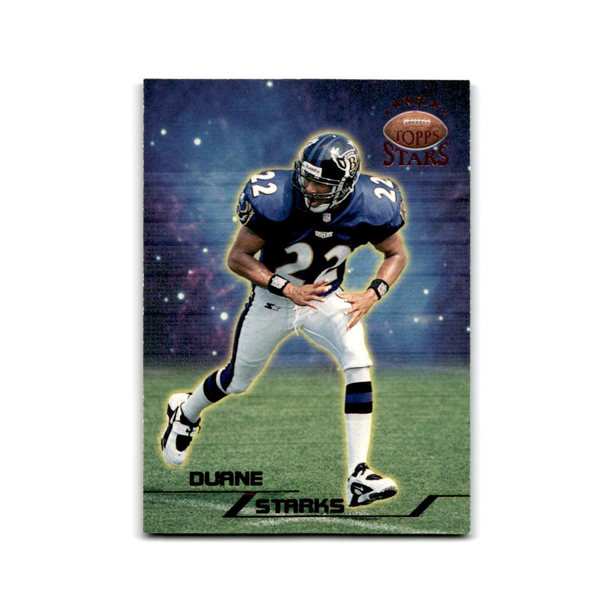 Duane Starks #/8799 1998 Topps Stars #2 Baltimore Ravens Football Card NM