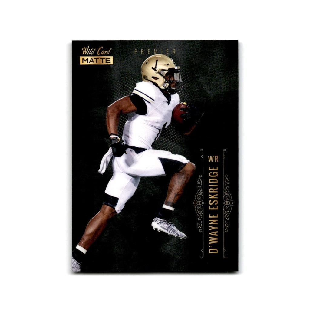 D'Wayne Eskridge 2021 Wild Card Matte Premier #MBC-42 NM