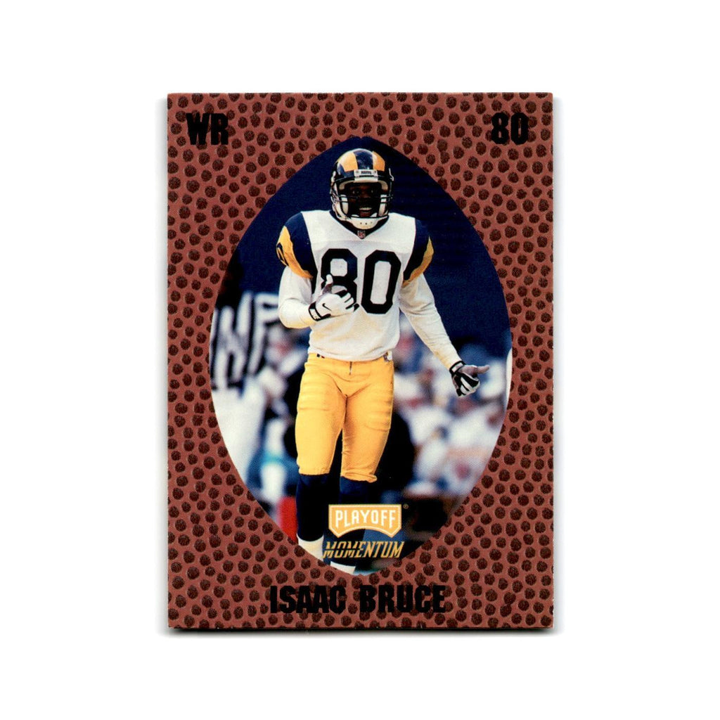 Isaac Bruce 1998 Playoff Momentum Retail #29 St. Louis Rams Football Card NM