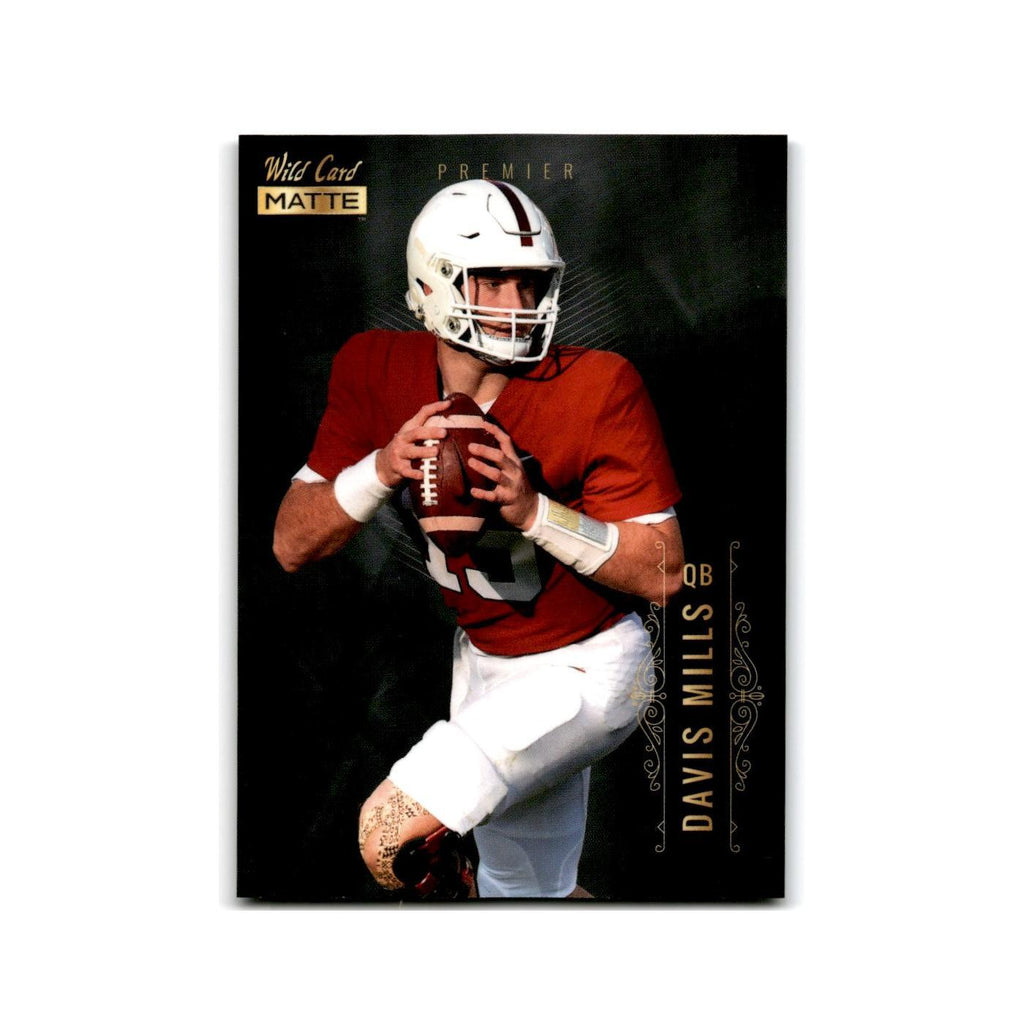 Davis Mills 2021 Wild Card Matte Premier #MBC-25 Stanford Cardinal NM