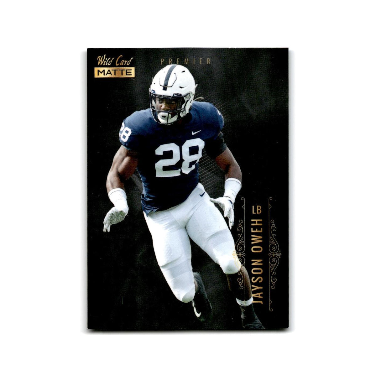 Jayson Oweh 2021 Wild Card Matte Premier #MBC-30 Penn State Nittany Lions NM