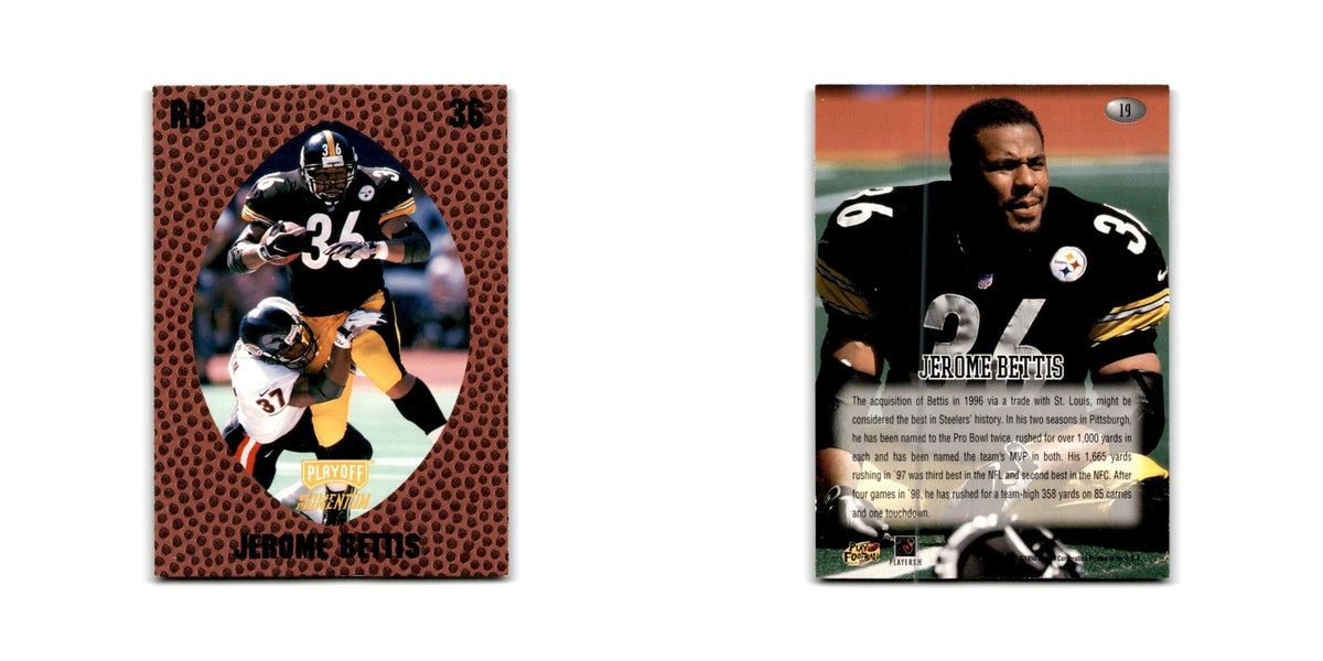 Jerome Bettis 1998 Playoff Momentum Retail #19 Pittsburgh Steelers NM