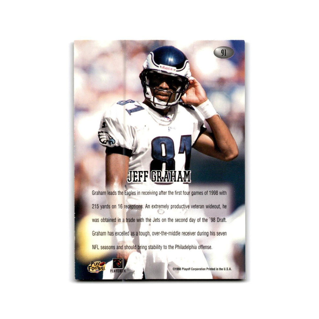 Jeff Graham 1998 Playoff Momentum Retail #91 Philadelphia Eagles NM