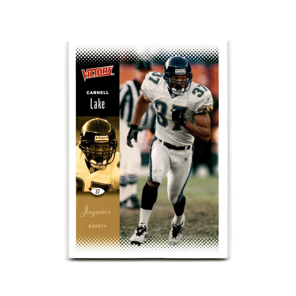 Carnell Lake 2000 Upper Deck Victory #87 Jacksonville Jaguars Football Card NM