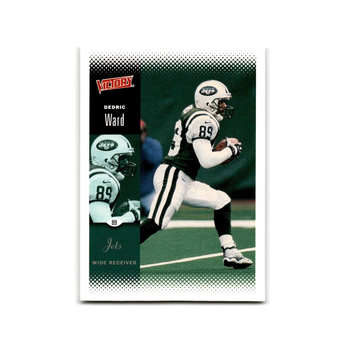 Dedric Ward 2000 Upper Deck Victory #127 New York Jets Football Card NM