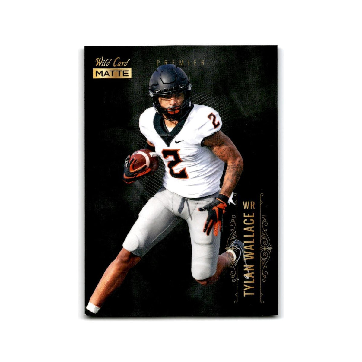 Tylan Wallace 2021 Wild Card Matte Premier #MBC-56 Oklahoma State Cowboys NM