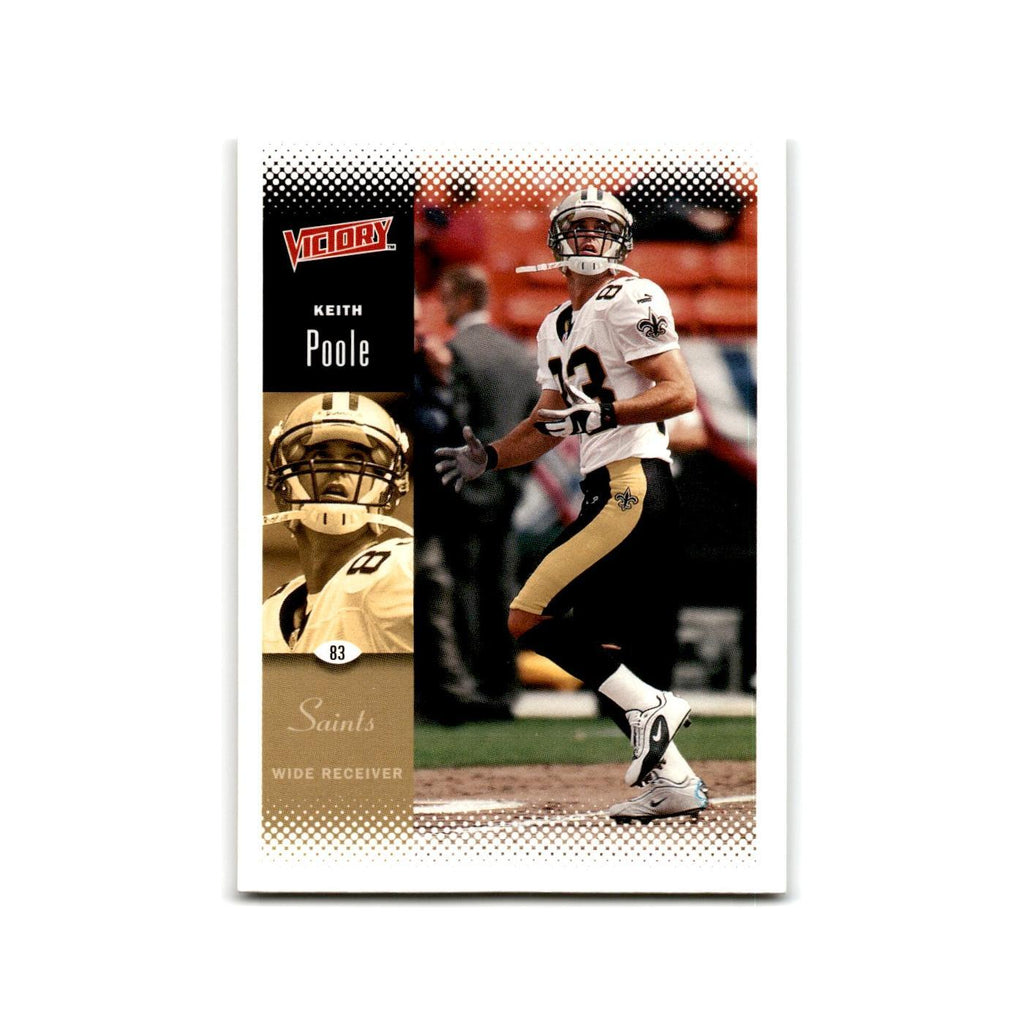 Keith Poole 2000 Upper Deck Victory #114 New Orleans Saints Football Card NM