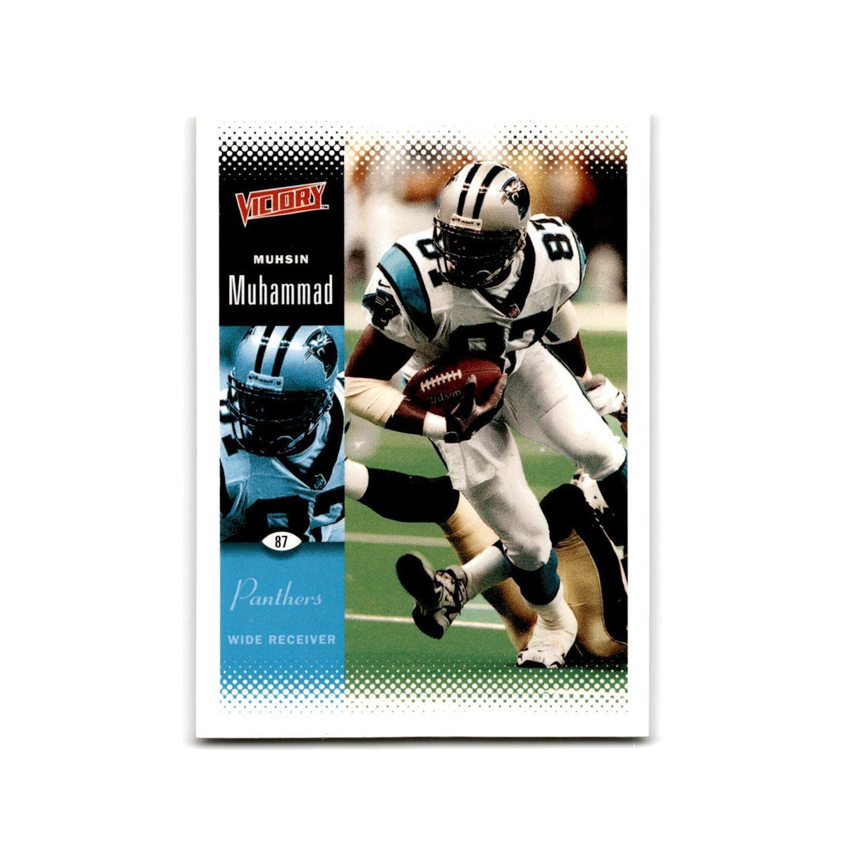 Muhsin Muhammad 2000 Upper Deck Victory #27 Carolina Panthers Football Card NM