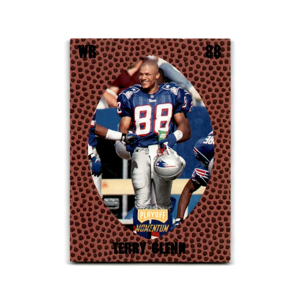 Terry Glenn 1998 Playoff Momentum Retail #88 New England Patriots NM