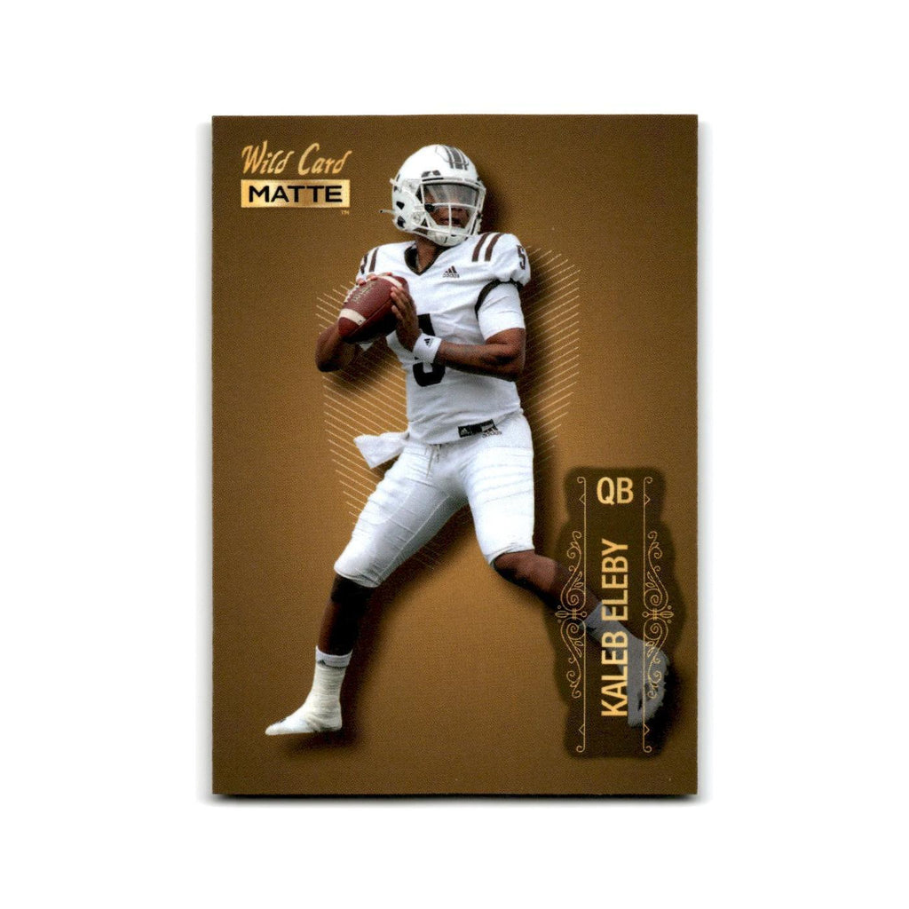 Kaleb Eleby 2022 Wild Card Matte #MB-68 Western Michigan Broncos NM