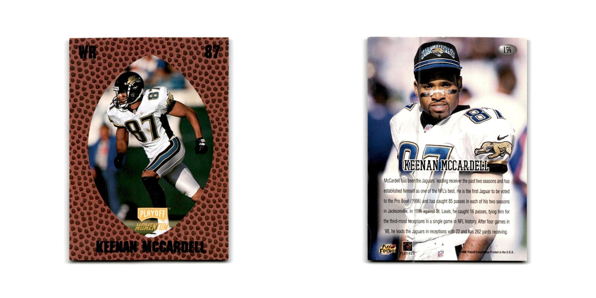 Keenan McCardell 1998 Playoff Momentum Retail #154 Jacksonville Jaguars NM
