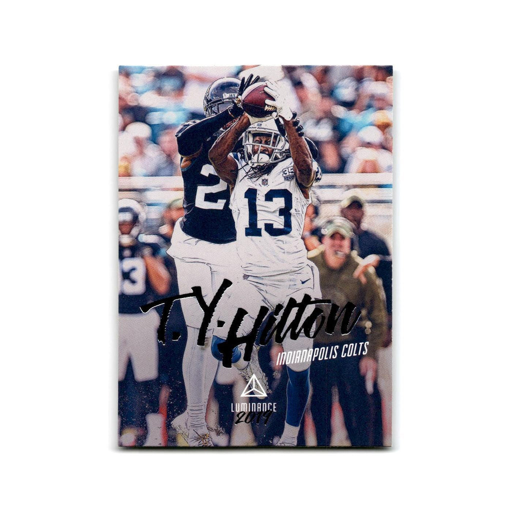 T.Y. Hilton 2019 Panini Luminance #18 Indianapolis Colts Football Card NM