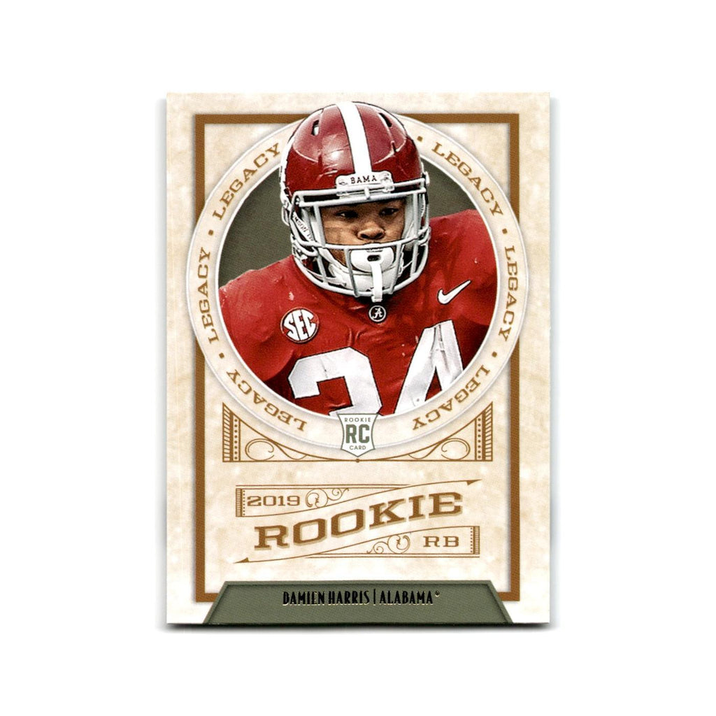 Damien Harris Rookie 2019 Panini Legacy #150 Alabama Crimson Tide NM