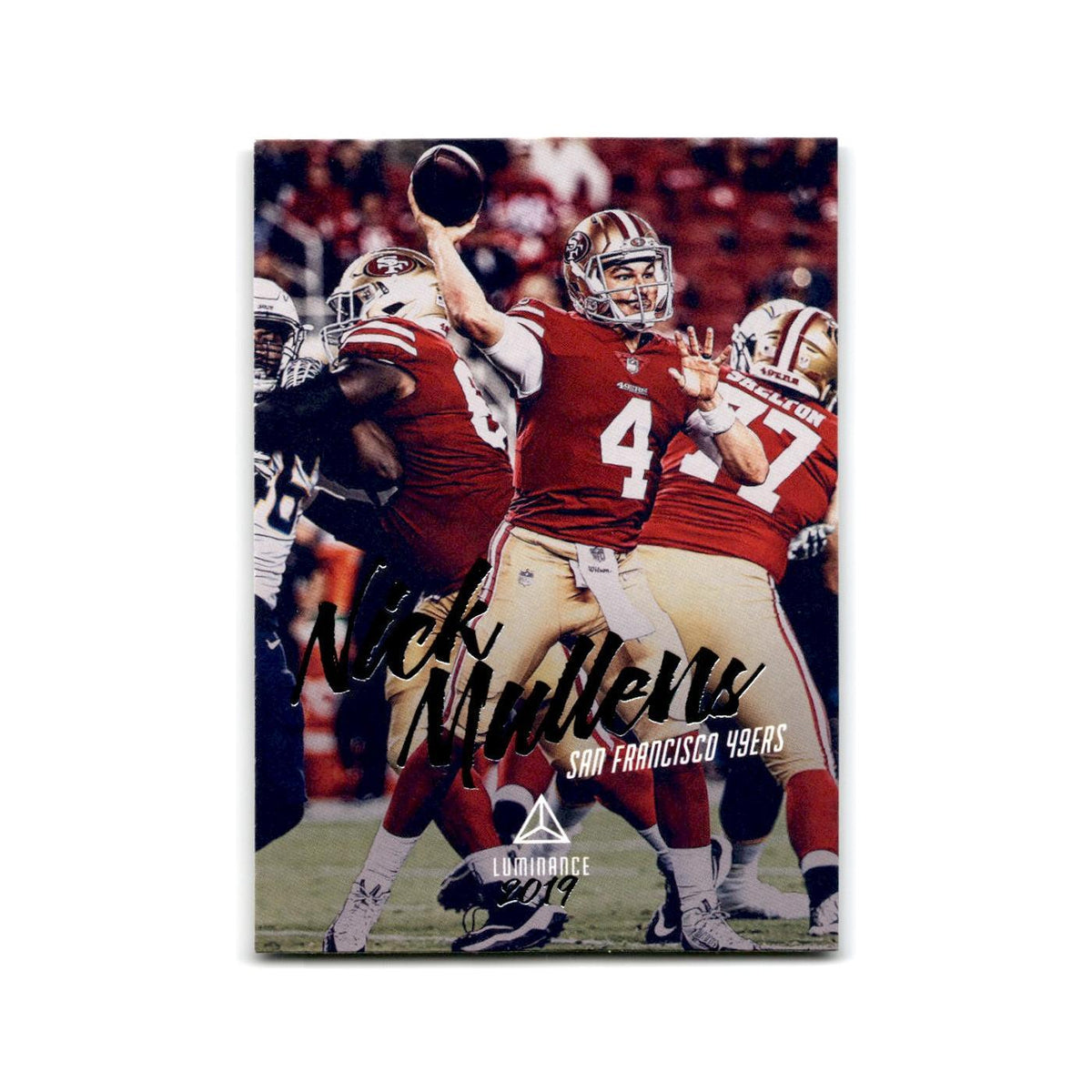 Nick Mullens 2019 Panini Luminance #95 San Francisco 49ers Football Card NM