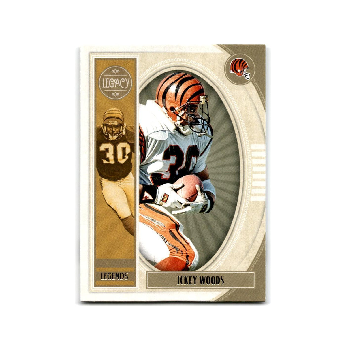 Ickey Woods 2019 Panini Legacy #137 Cincinnati Bengals Football Card NM