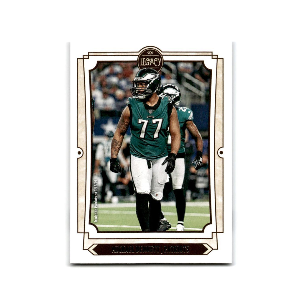 Michael Bennett 2019 Panini Legacy #83 New England Patriots Football Card NM